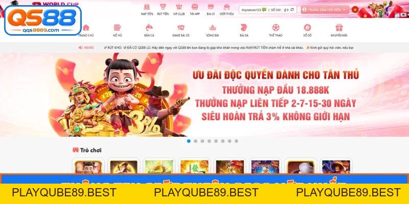 Giới Thiệu QS88 - Kỷ Nguyên Giải Trí Trực Tuyến Chất Lượng